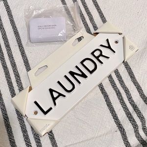 Hearth and Hand Wall “Laundry” Sign
